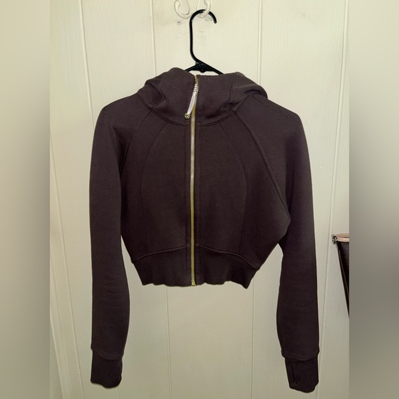 lululemon athletica Tops - Lululemon Scuba Full-Zip Cropped Hoodie